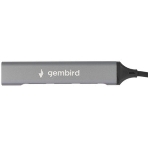 Разветвитель USB3.0/2.0 Gembird UHB-C204, USB3.0, 3xUSB2.0, кабель Type-C+USB 10 см, алюминий, пакет, фото6