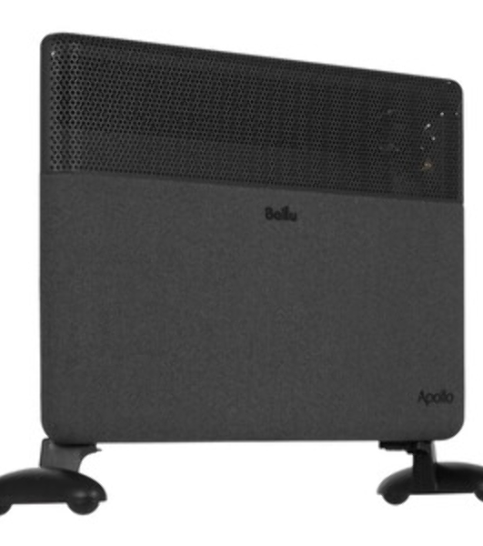 Конвектор электрический Ballu Apollo digital INVERTER Space Black BEC/ATI-1502 черный, 1500 Вт, 20 м2, термостат, дисплей, WiFi