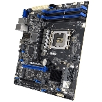 Материнская плата серверная ASUS P13R-M, LGA1700, Intel C262, 4xDDR5 (ECC), 8xSATA, 1xM.2, 1xPCIe 5.0 x16, 1xPCIe 3.0 x8, 1xVGA, 3x1Gb LAN, 3xUSB-A 10Gbps, mATX, фото9