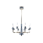 Люстра Ambrella light LH53126/8 GD/WH/GB золото/белый/серо-синий 13W 3000K D720*1120, фото9