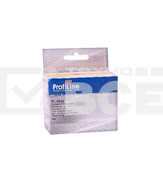 Картридж струйный PL-0822 для принтеров Epson StylusR270/R290/R295/R390/RX590/RX610/RX615/RX690/1410/TX700W/TX800FW/T50 Cyan водн ProfiLine