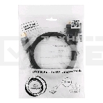 Кабель DisplayPort-DVI Gembird/Cablexpert 1м, 20M/19M, черный, экран, пакет(CC-DPM-DVIM-1M), фото2
