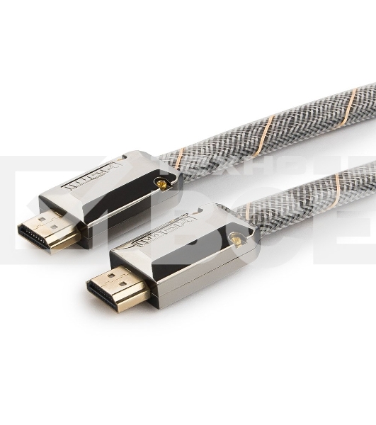 Кабель Cablexpert HDMI серия Platinum, 1,8 м, v2.0, M/M, плоский, позол.разъемы, металлический корпус, нейлоновая оплетка, блистер