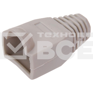 Колпачок ITK изолирующий для разъема RJ-45, PVC, СЕРЫЙ