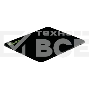 Коврик для мыши Cactus CS-MP-P01XS Микро черный 220x180x2мм
