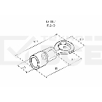 Наконечник кольцевой изолированный ø 10.5 мм 1.5-2.5 мм² (НКи 2.5-10) синий Rexant, фото3