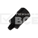Розетка разборная Евро с з/к 16А черная Rexant, фото 1