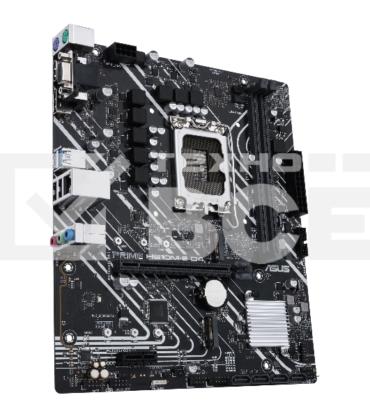 Материнская плата ASUS PRIME H610M-E D4-CSM, LGA 1700, Intel H610, 2xDDR4, 4xSATA, 2xM.2 PCIe 3.0 (x2, x4), 1xPCIe 4.0 x16, 1xPCIe x1, 1xHDMI, 1xDP, 1xVGA, 2xUSB-A 2.0, 2xUSB-A 3.2 Gen 1, 1x 1Gb LAN, 3x3.5 мм, 7.1, mATX