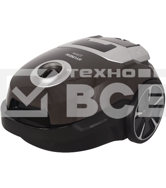 Пылесос Hyundai HYV-B4055 темно-коричневый, 380/2000 Вт, уборка сухая, пылесборник мешок 2.5 л