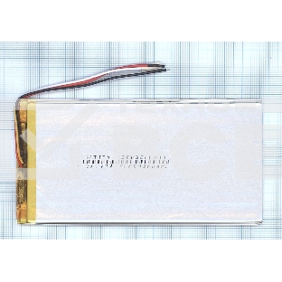Аккумулятор Li-Pol (батарея) 3*80*140мм 3pin 3.7V/4700mAh