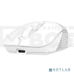 Мышь беспроводная A4Tech Fstyler FB10C белый/серый, 2000 dpi, радиоканал, Bluetooth, USB, кнопки - 4, фото12