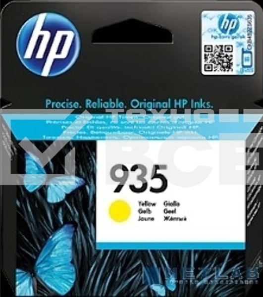 Картридж струйный HP 935 C2P22AE желтый для HP OJ Pro 6830