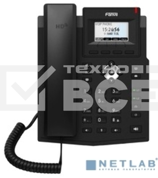 Телефон IP Fanvil X3SP Lite черный