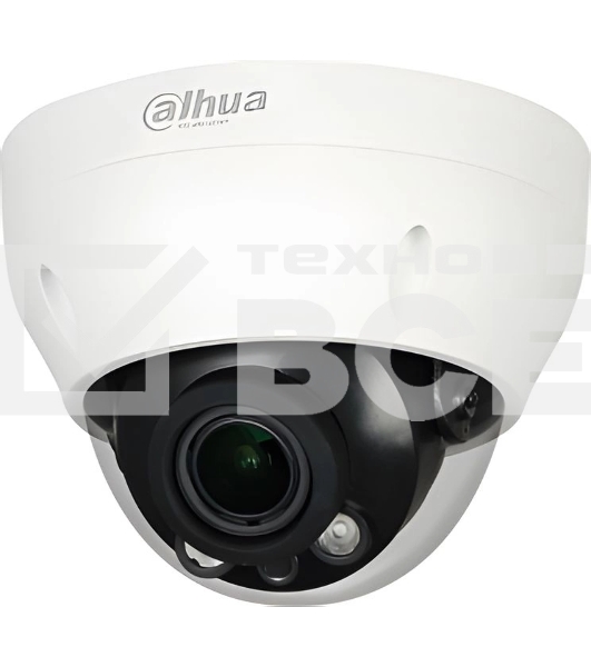 Купольная IP-видеокамера DAHUA DH-IPC-HDPW1431R1P-ZS-S4 4Мп, 1/3” CMOS, моторизованный объектив 2.8~12мм, ИК-подсветка до 40м, IP67, корпус: пластик