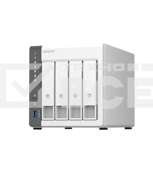 Сетевое хранилище NAS Qnap D4 (REV. C) 4-bay настольный Cortex-A55 RK3568B2