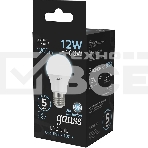 Лампа светодиодная Gauss A60 12Вт цок.:E27 шар 220B 4100K св.свеч.бел.нейт. A60 (упак.:10шт) (102502212), фото6