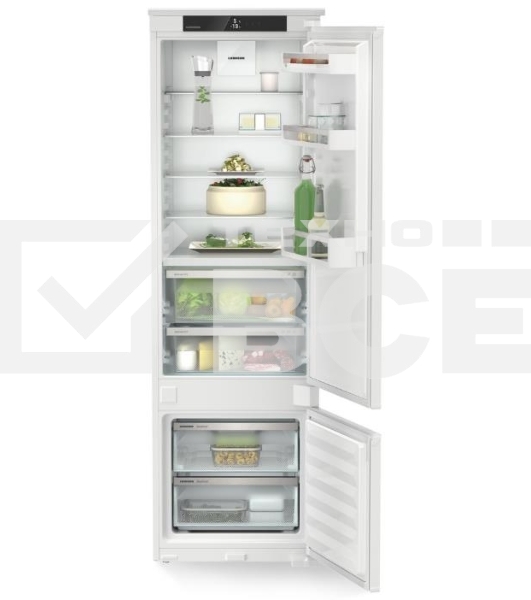 Встраиваемый холодильник Liebherr EIGER ICBSd 5122-22 001 белый двухкамерный 219/56л морозилка снизу