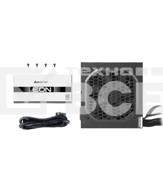Блок питания Chieftec Eon ZPU-400S, 400Вт, 80 PLUS, 120мм, черный