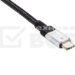 Кабель USB4 TCM--TCM, 5K@60Hz, 40GBps, PD 240W, 5A, VCOM, 1.2м, фото3