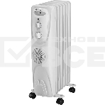 Обогреватель масляный Engy EN-1307F Classic (7 секций), белый, 2000 Вт, 25 м2, термостат, фото5