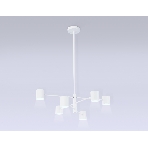 Подвесной светодиодный светильник Ambrella light FL51711/6 WH белый 3000K/4200K/6400K 29W D700*800 (Без ПДУ), фото3