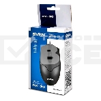 Мышь проводная SVEN RX-30 черный, 1000 dpi, USB, кнопки - 3, фото 1