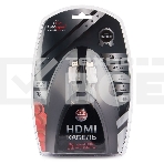 Кабель Cablexpert HDMI серия Platinum, 1,8 м, v2.0, M/M, плоский, позол.разъемы, металлический корпус, нейлоновая оплетка, блистер, фото3