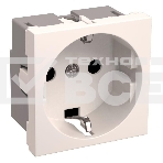 Розетка Iek (CKK-40D-RSZB2-K01-K) РКС-20-30-П-К Розетка с з/к 2к (на 2 модуля) ПРАЙМЕР белая, фото3