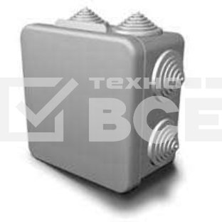 Коробка распр. ОП 80х80х55 IP54 ГУСИ С3В87 Евро