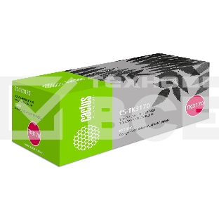 Картридж лазерный Cactus CS-TK3170 черный (15500 стр.) для Kyocera Ecosys P3050dn/P3055dn/P3060dn