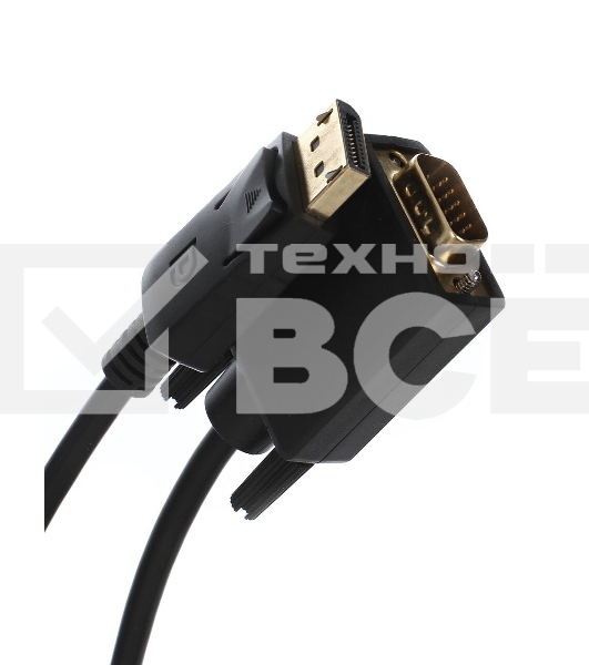 Кабель-переходник DP --> VGA_M/M 1,8м Telecom