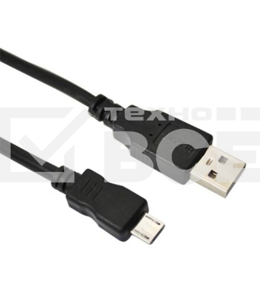 Кабель USB (шт. micro USB - шт. USB A) 1.8 метра, черный Rexant