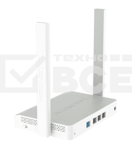 Роутер беспроводной Keenetic Air (KN-1613) с Mesh Wi-Fi 5 AC1200, 4-портовым Smart-коммутатором