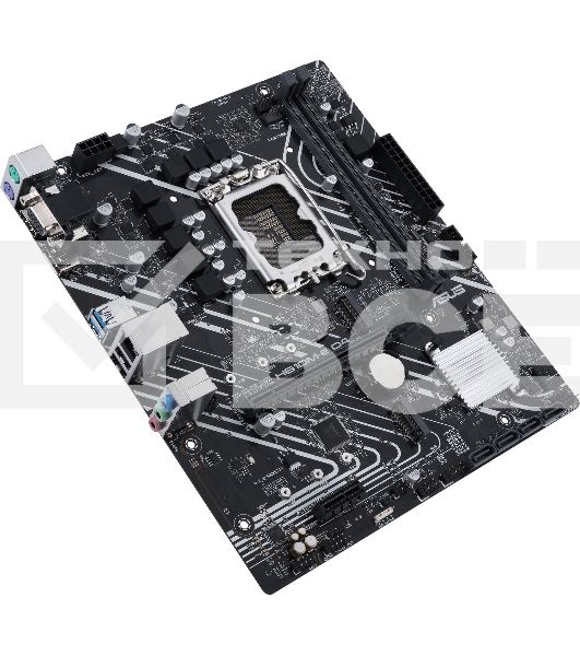 Материнская плата ASUS PRIME H610M-E D4-CSM, LGA 1700, Intel H610, 2xDDR4, 4xSATA, 2xM.2 PCIe 3.0 (x2, x4), 1xPCIe 4.0 x16, 1xPCIe x1, 1xHDMI, 1xDP, 1xVGA, 2xUSB-A 2.0, 2xUSB-A 3.2 Gen 1, 1x 1Gb LAN, 3x3.5 мм, 7.1, mATX