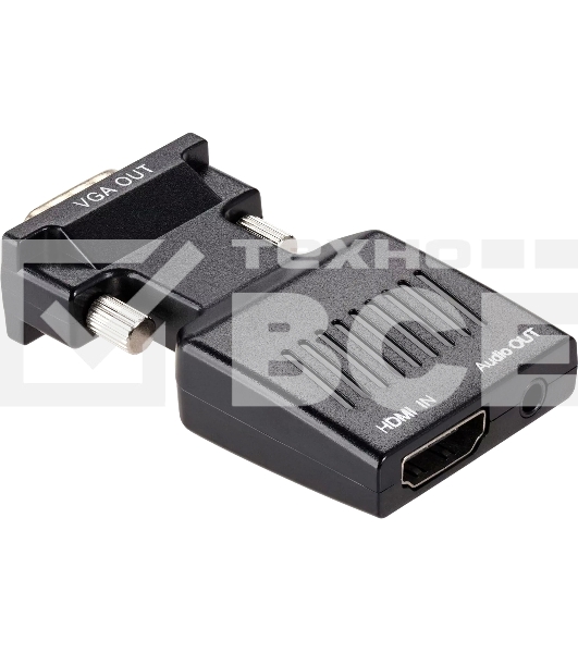 Переходник HDMI(F) --> VGA(M)+audio, Aopen CA336A 1080*60Hz