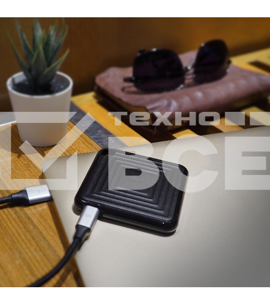 Твердотельный диск 2TB Silicon Power PC60, External, USB 3.2 Type-C [R/W - 540/500 MB/s] черный
