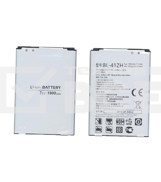 Аккумуляторная батарея BL-41ZH для LG L Fino D295, LG X220DS