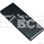 Внешний корпус Gembird EEM2-SATA-1 USB 3.0 для M2 SATA порт MicroB, металл, черный, фото6