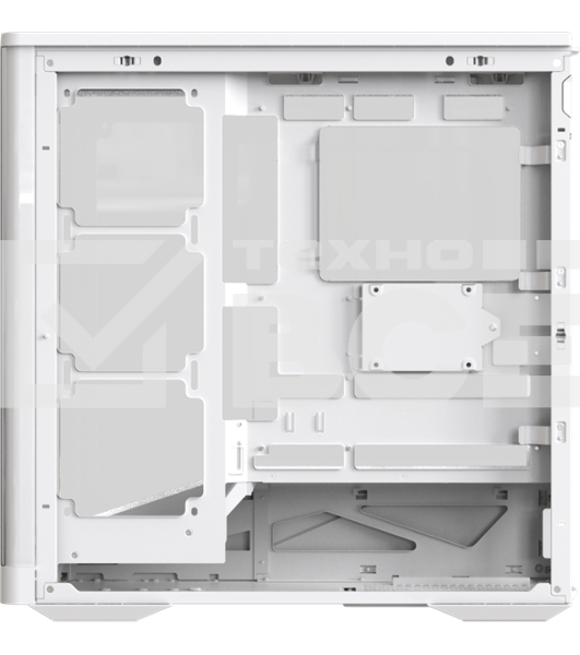Компьютерный корпус Formula V Line Crystal U9 PA White, ATX, TYPE-C*1, USB3.0*2, Curved Glass, SIDE 3x PERFORMANCE ARGB, REAR 1x PERFORMANCE ARGB