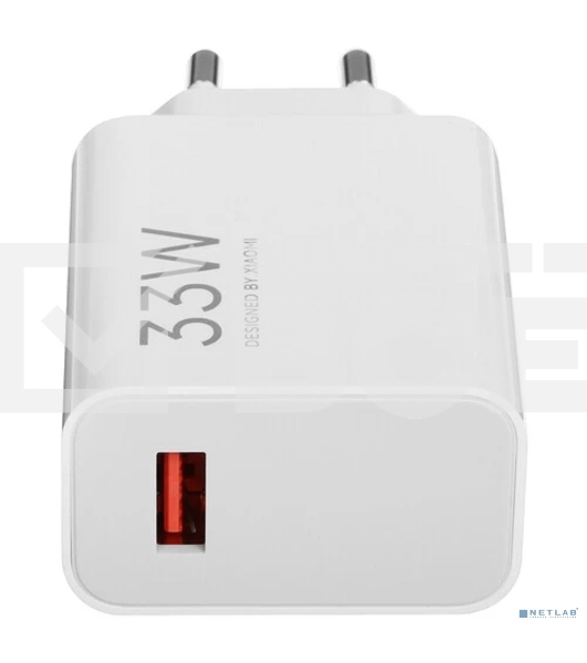 Сетевое зарядное устройство Xiaomi BHR9956EU 33W 3A (PD) USB универсальное белый