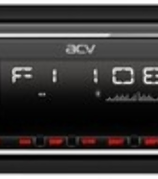 Автомагнитола ACV AVS-920BR, 1 DIN, Bluetooth, USB Type-A, AUX
