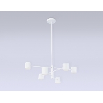 Подвесной светодиодный светильник Ambrella light FL51711/6 WH белый 3000K/4200K/6400K 29W D700*800 (Без ПДУ), фото 1