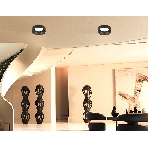 Светильник Ambrella light TN51817 BK черный IP20 GX53 D100*63, фото3