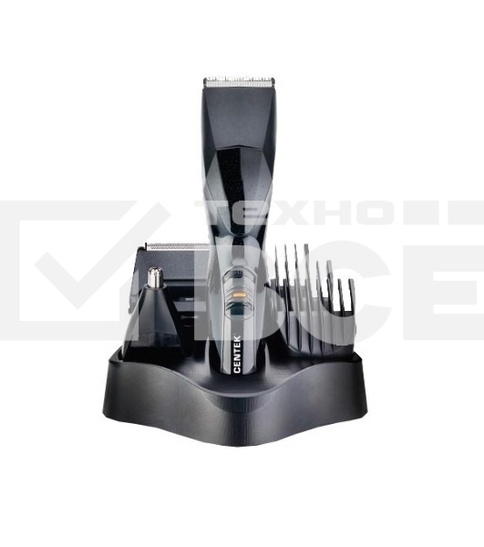 Машинка для стрижки Centek CT-2131 черный Набор для стрижки Centek CT-2131 (чёрн) 3 В1 + СТРИЖКА + БРИТВА + ТРИММЕР ДЛЯ НОСА