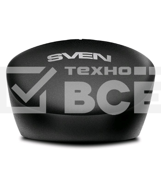 Мышь проводная SVEN RX-30 черный, 1000 dpi, USB, кнопки - 3