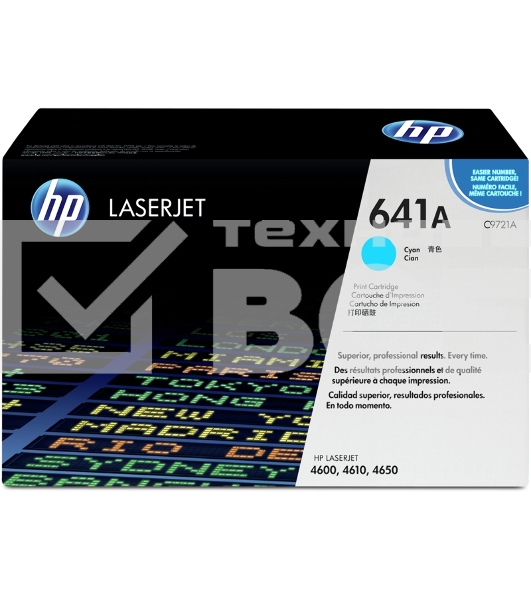 Картридж лазерный HP C9721A голубой для Color LJ 4600 Series 8000стр.