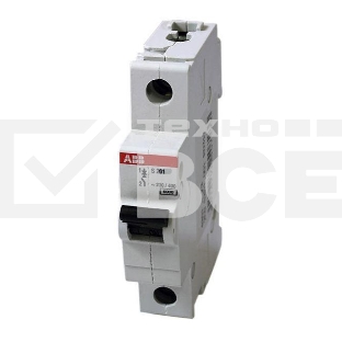 Выключатель автоматический модульный 1п C 10А 6кА S201 ABB 2CDS251001R0104
