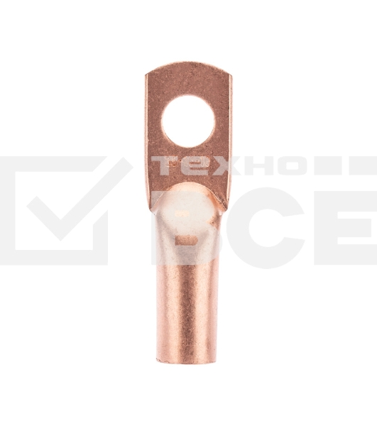 Наконечник медный ТМ 35-10-10 (35мм² - Ø10мм) (в упак. 50 шт.) Rexant