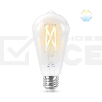 Лампа светодиодная WiZ Wi-Fi BLE60WST64E27927-65CL1PF/6, фото10