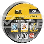 Изолента Iek UIZ-13-10-K02 0,13х15 мм черная 20 метров ИЭК, фото4